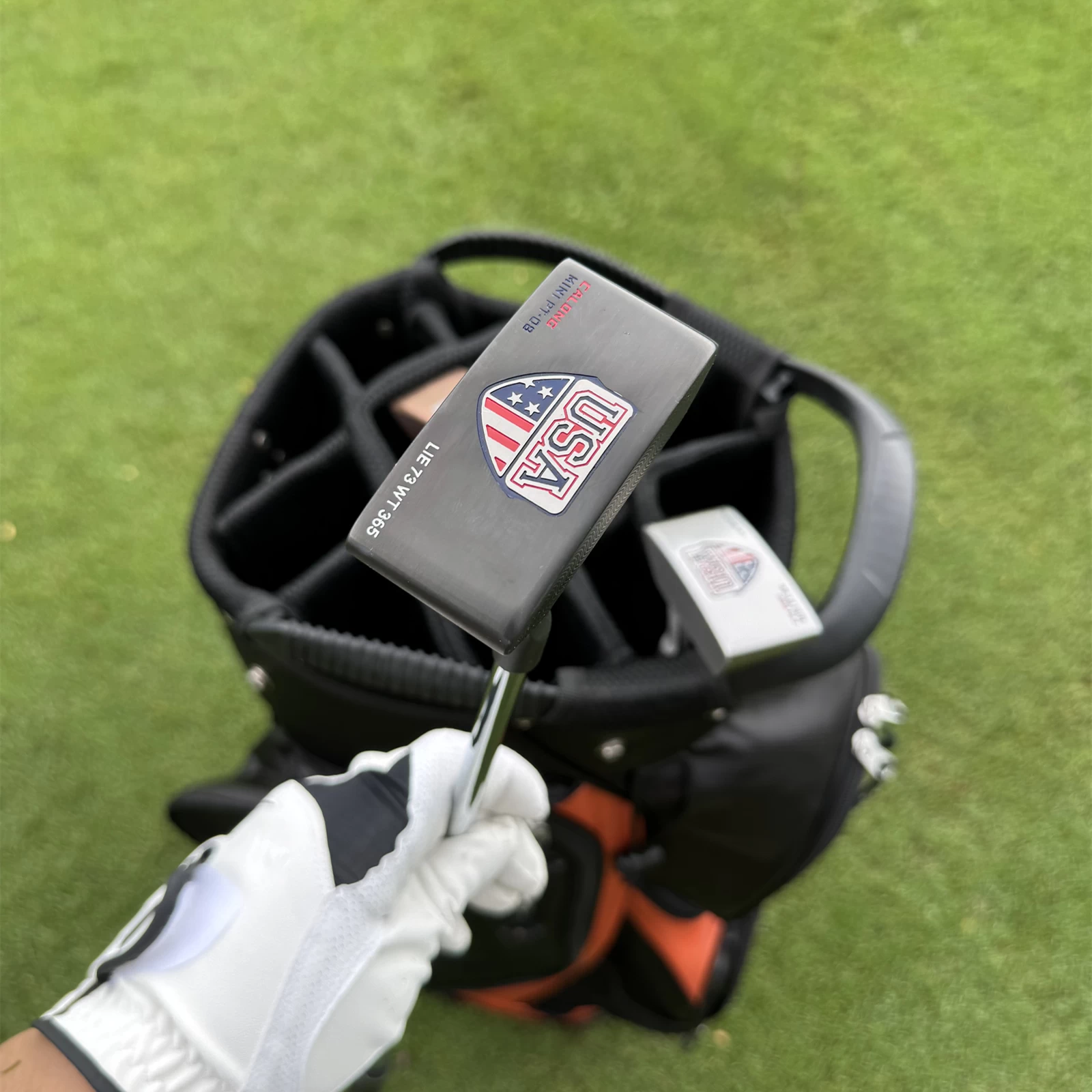 Calong USA Mini Golf Putter 375g Black/Silvery/Golden Colors 34inch CNC Milled Face -Improve Your Putter Game - Image 6