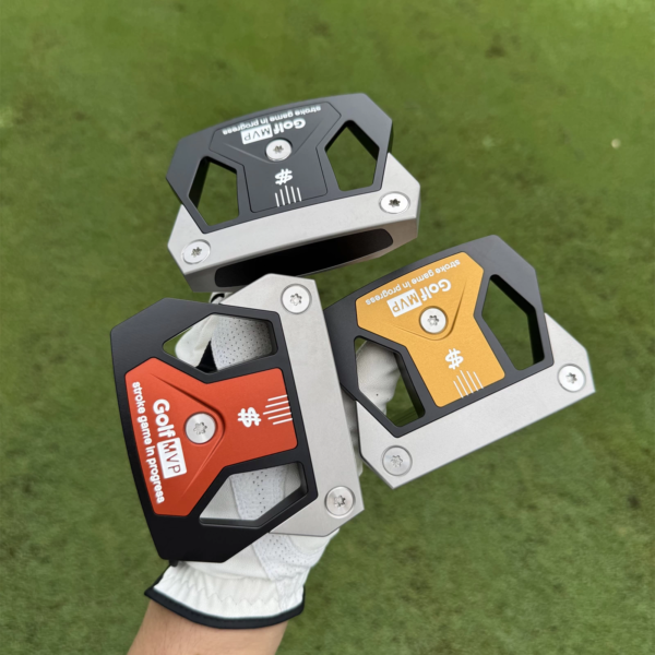 Zero Torque Calong Golf MVP Putter Black/Orange/Golden 6063 Alloy Material 34 35inch Center Putter - Image 9