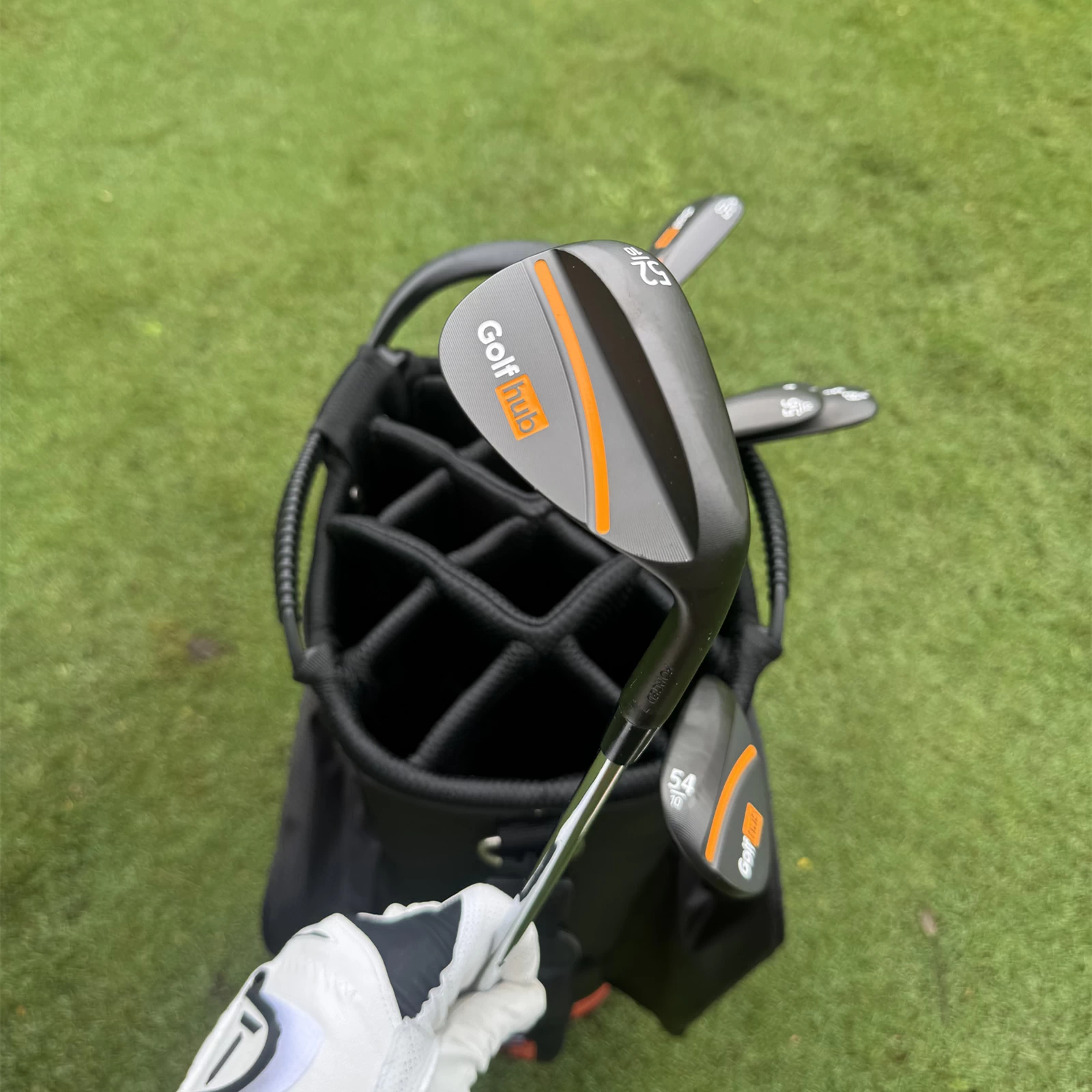 Calong Golf Hub Forged Wedges Black 50 52 54 56 58 60 Degree With 115g Stiff Flex Steel Shaft Full CNC Milled Face - Image 8