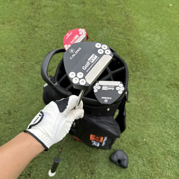 Calong Zero Torque Golf MVP Golf Putter Black/Red/Golden 34/35inch with Headcover -Improve Your Putter Game - Image 7