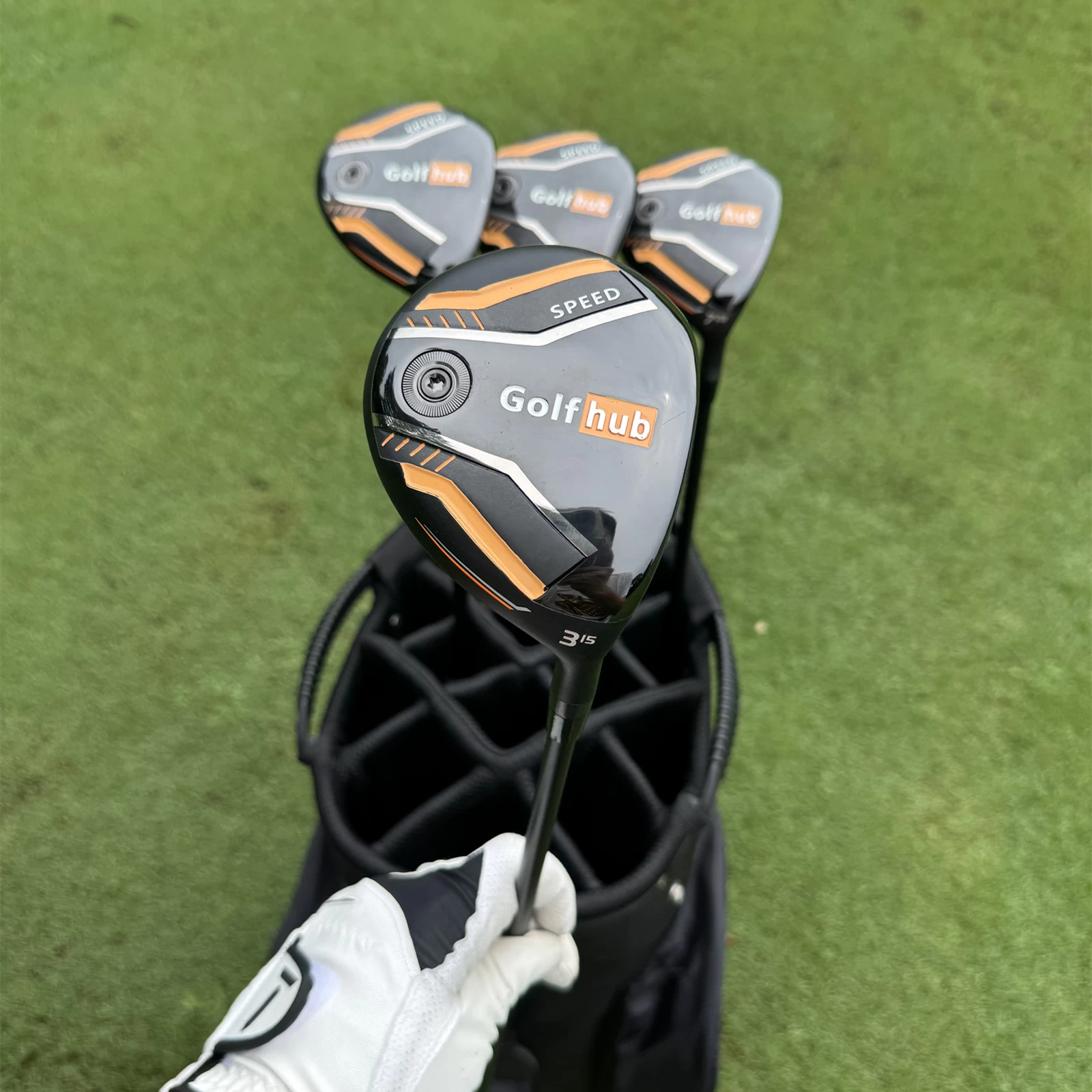 Calong Golf hub Speed Golf Fairway Wood 15 19 23 27 Degree with 65g Graphite Shaft SR Flex Removable Weights-Improve Your Wood Distance - Image 2