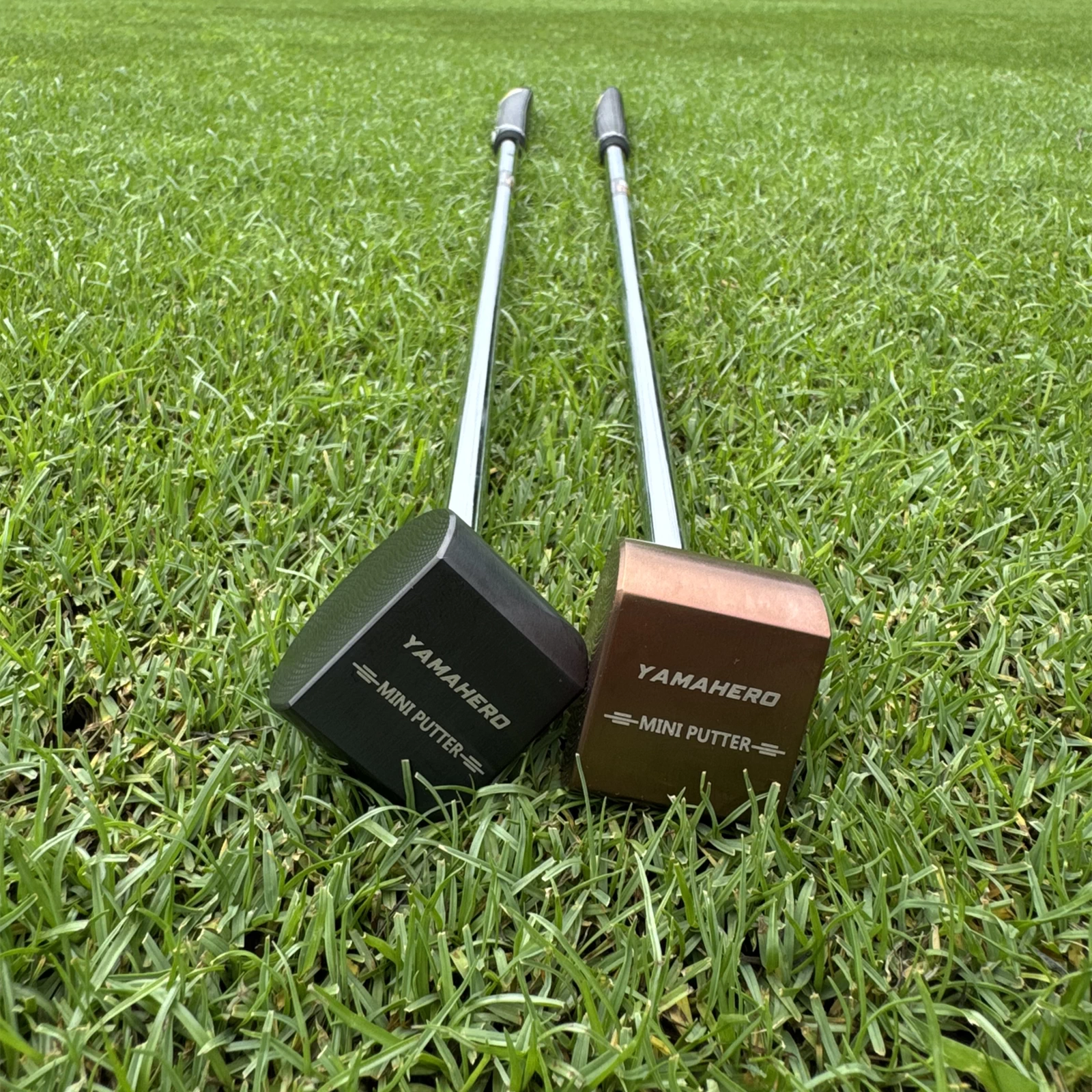 Yamahero Mini Golf Putter Black/Golden 34inch RH Men Ambidextrous Golf Clubs 375g Putter – Practice Putting / Paly Golf - Image 4