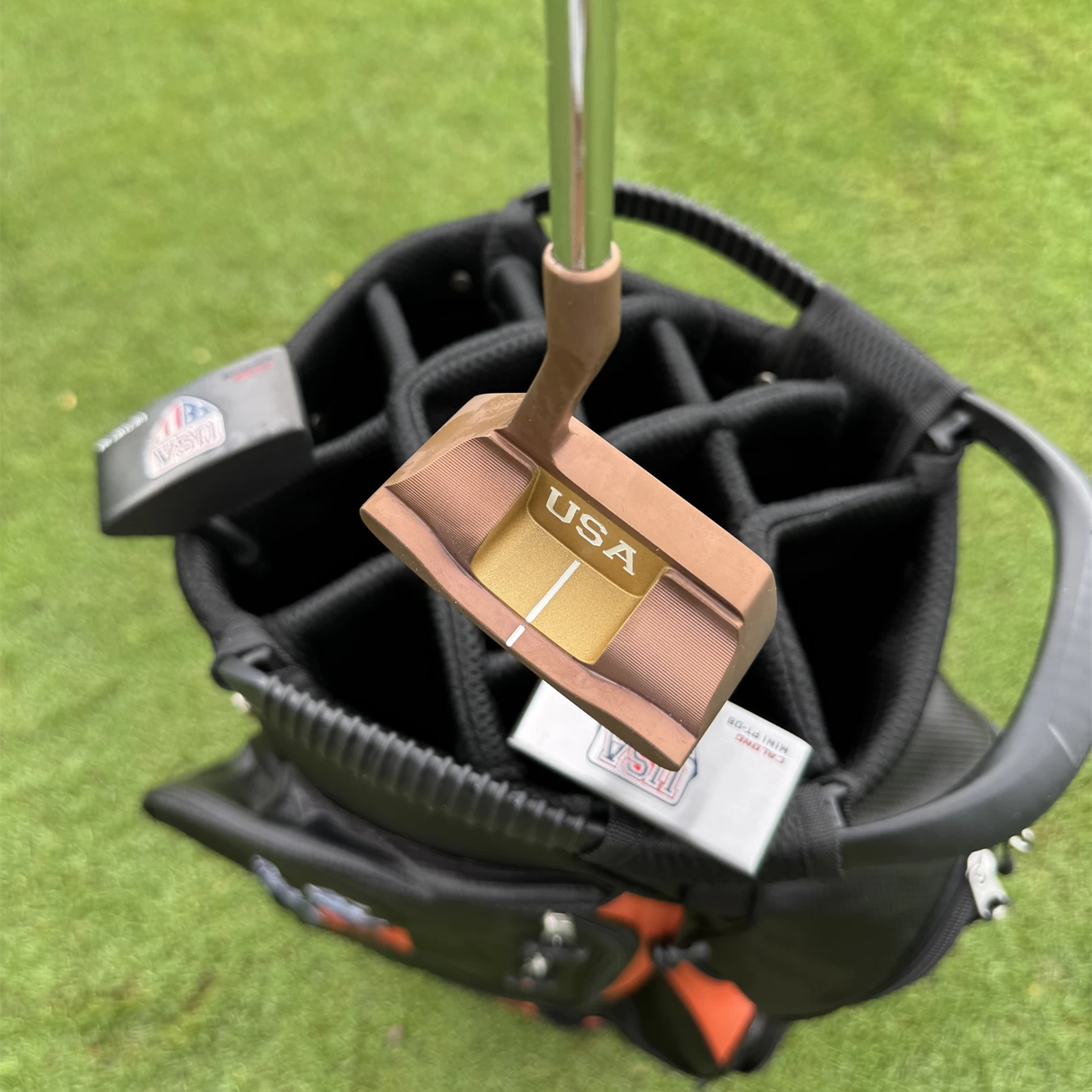 Calong USA Mini Golf Putter 375g Black/Silvery/Golden Colors 34inch CNC Milled Face -Improve Your Putter Game - Image 12