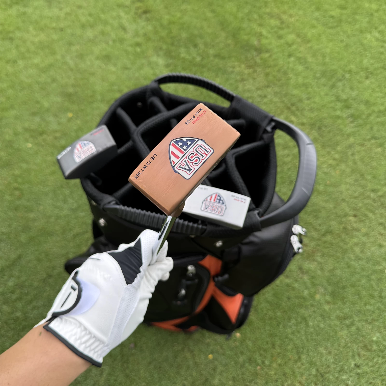 Calong USA Mini Golf Putter 375g Black/Silvery/Golden Colors 34inch CNC Milled Face -Improve Your Putter Game - Image 11