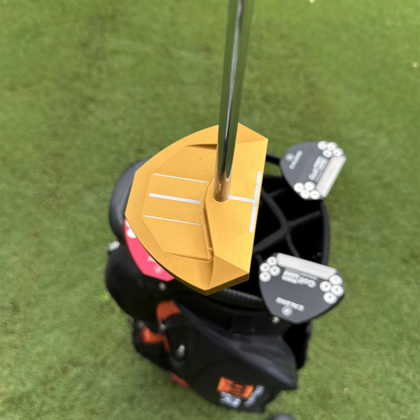 Calong Zero Torque Golf MVP Golf Putter Black/Red/Golden 34/35inch with Headcover -Improve Your Putter Game - Image 12