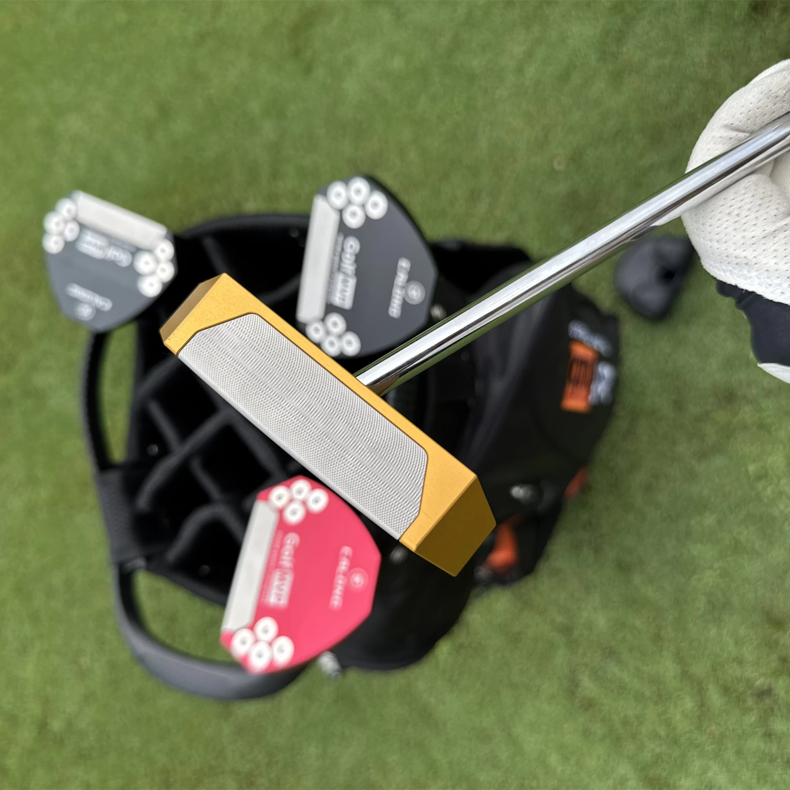 Calong Zero Torque Golf MVP Golf Putter Black/Red/Golden 34/35inch with Headcover -Improve Your Putter Game - Image 9