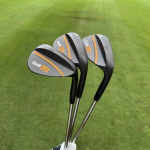 Calong Golf Hub Forged Wedges Black 50 52 54 56 58 60 Degree With 115g Stiff Flex Steel Shaft Full CNC Milled Face