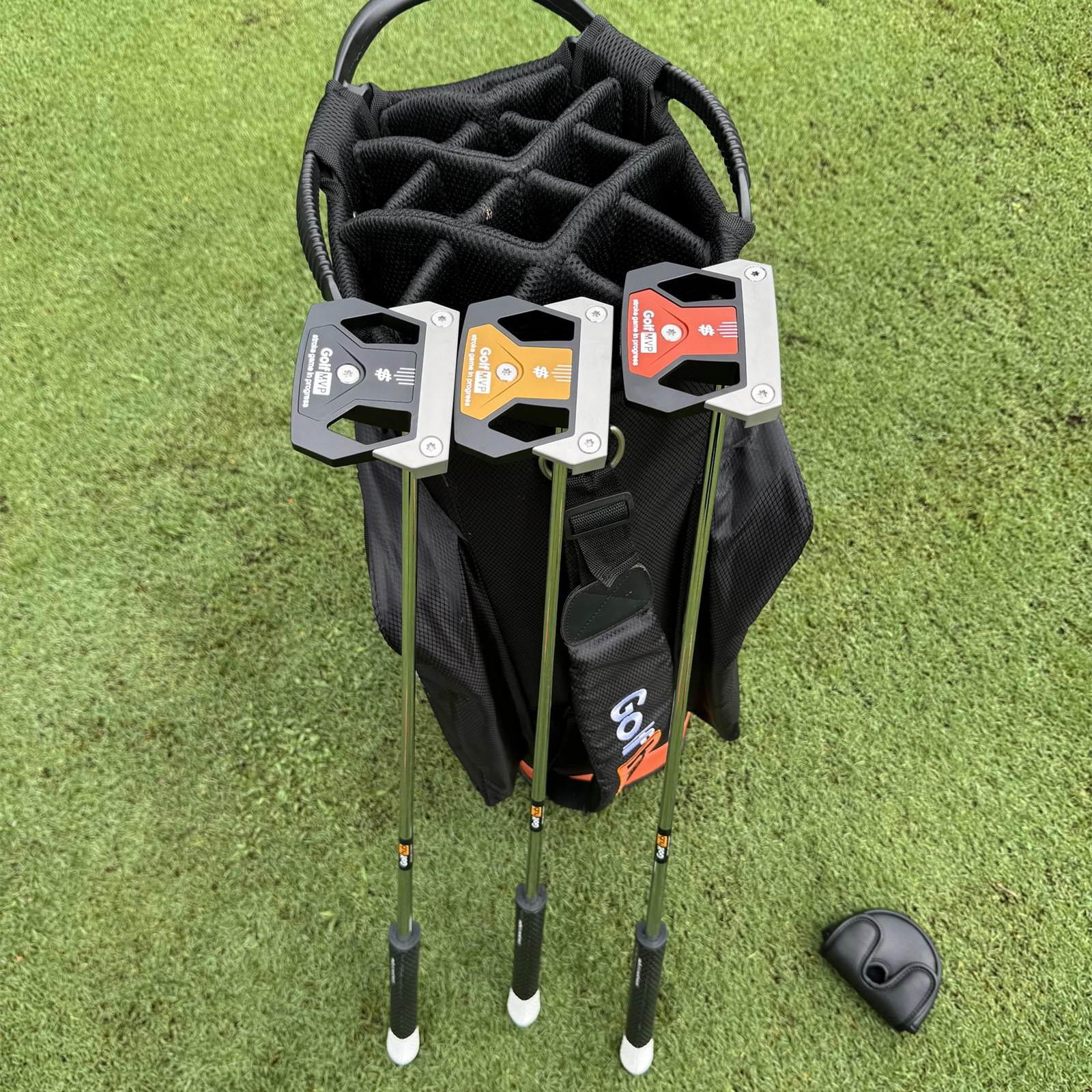 Zero Torque Calong Golf MVP Putter Black/Orange/Golden 6063 Alloy Material 34 35inch Center Putter - Image 2