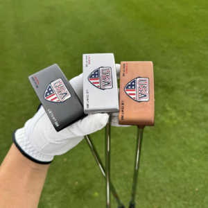 Calong USA Mini Golf Putter 375g Black/Silvery/Golden Colors 34inch CNC Milled Face -Improve Your Putter Game
