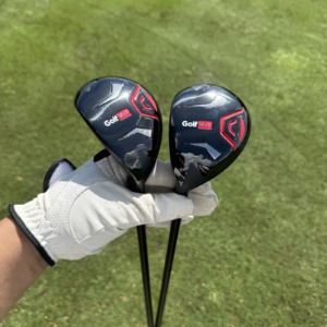 Left Hand Calong Golf Hybrids 22 25 Degree with 65g SR Flex Graphite Shaft LF Rescue Golf Clubs