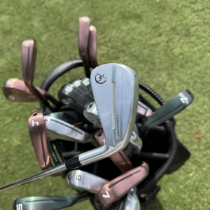 Calong Yamahero S440 Golf Irons Set Black/Silvery/Golden 4 5 6 7 8 9 P With 105g Stiff Flex Steel Shaft Hollow Design -Improve Your Irons Distance