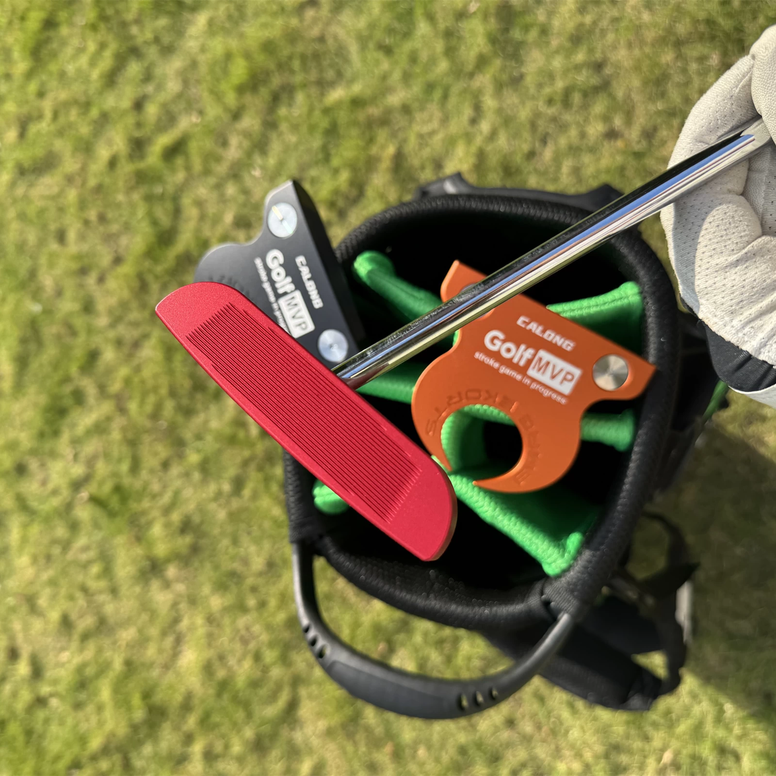 2026 Zero Torque Calong Golf Putter Golf MVP Black/Orange/Red With Weight Customizable Screws Balance Technology Included Headcover - Image 10