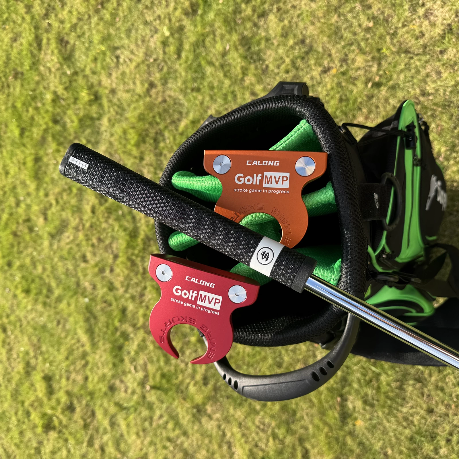 2026 Zero Torque Calong Golf Putter Golf MVP Black/Orange/Red With Weight Customizable Screws Balance Technology Included Headcover - Image 7