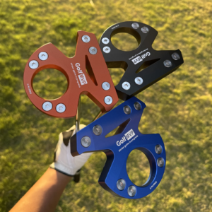 Calong Golf MVP Zero Torque Golf Putter Black/Red/Golden 34/35inch with Headcover -Improve Your Putter Game