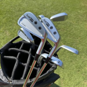 Calong Golf MVP Forged Golf Irons Set 4 54 6 7 8 9 P with NS950 Stiff flex Shaft Removable Weights RH Men Golf Clubs